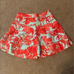 Banana republic floral skirt